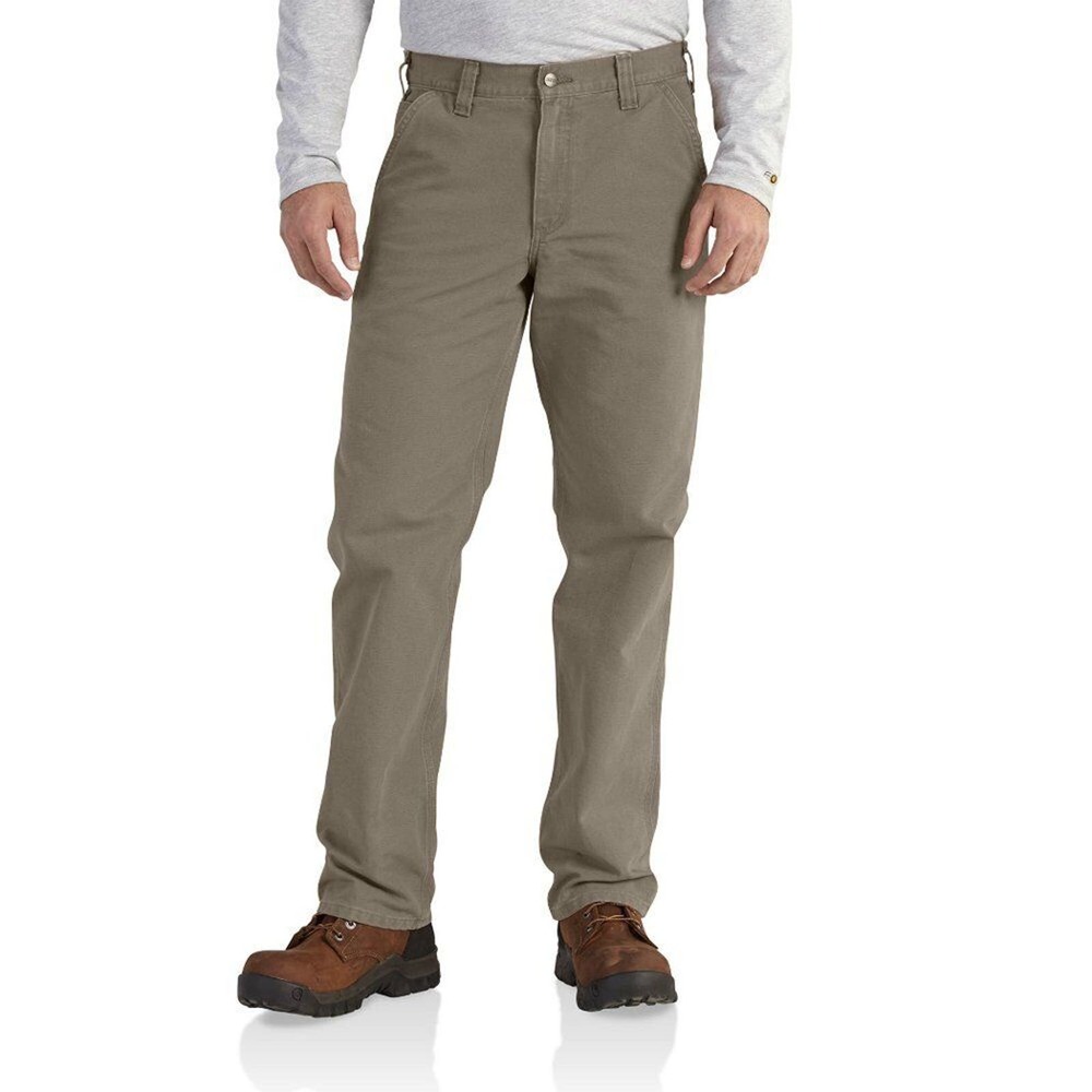 Carhartt Men's Relaxed Fit Washed Duck Work Dungaree Pant 35X30